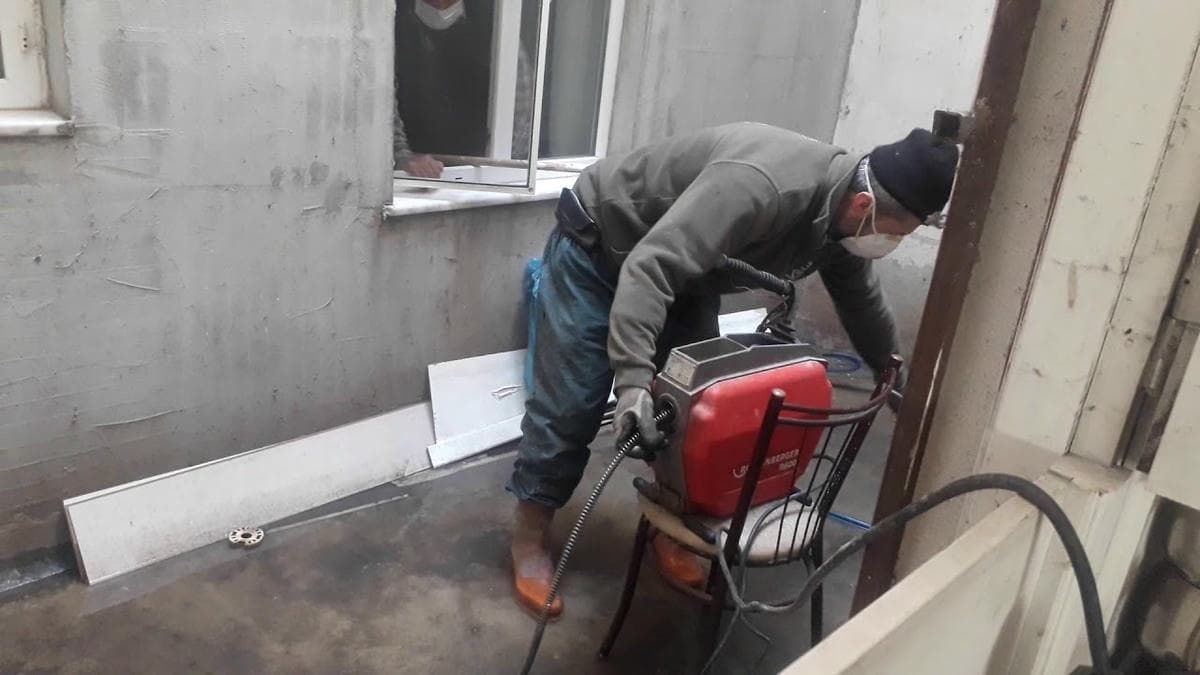 Balkon gideri açma