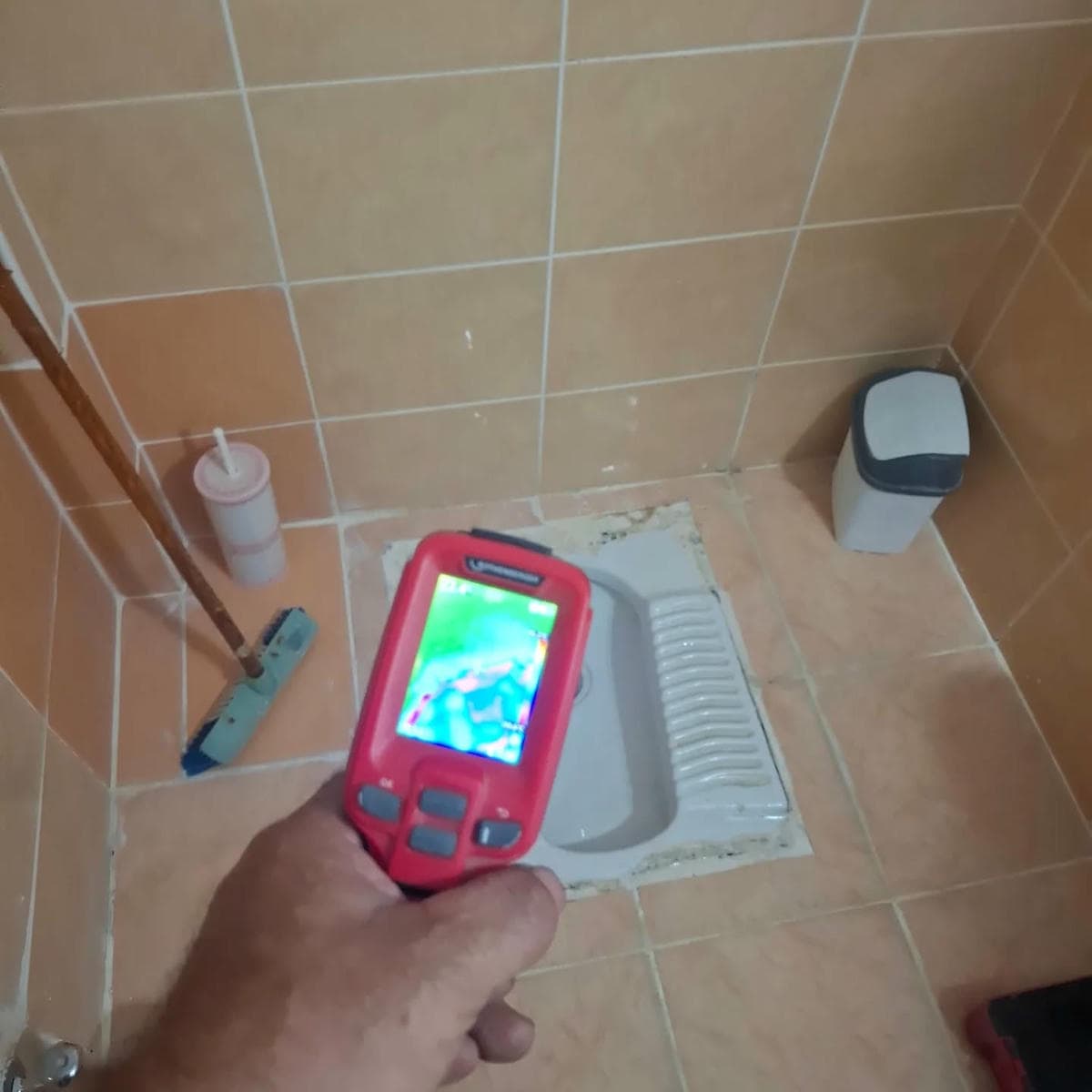 Kameralı su kaçağı tespiti