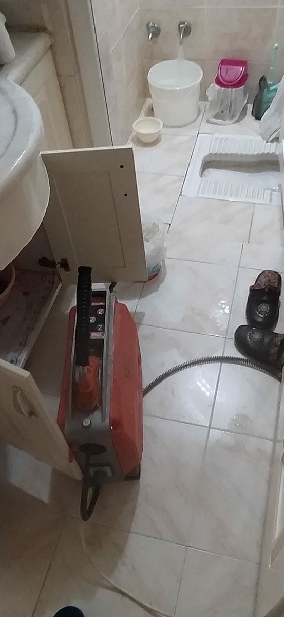 Lavabo gideri açma