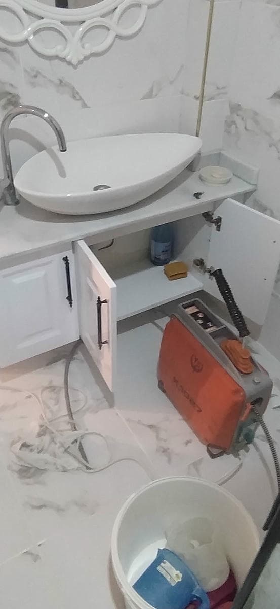 Lavabo altı bağlantı kontrolü